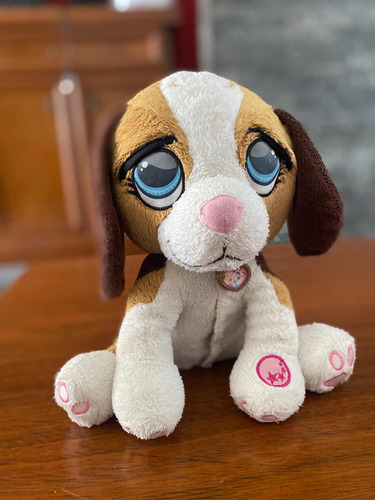 Perro Princesas De Peluche En Buen Estado De 25x20cm Aprox.