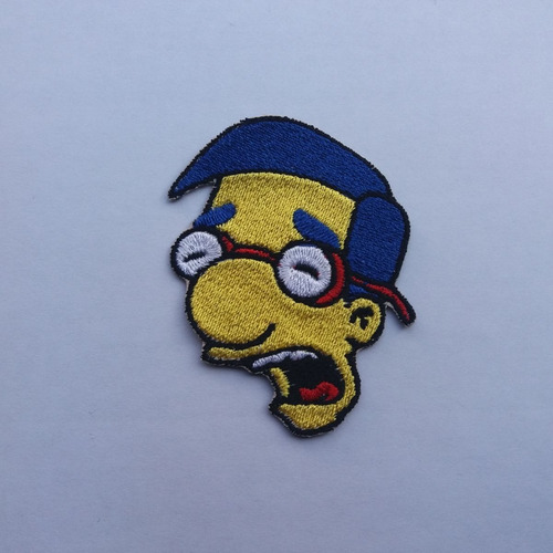Parche Bordado Simpson Milhouse