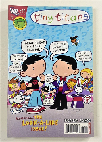 Tiny Titans #34 The Look Alike Issue! Ingles En Stock