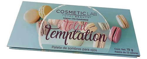Paleta De Sombras  Cosmetic Lab Total Temptation