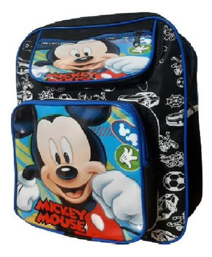 Mochila De Costas Personagens Infantil Menino Tam G Cor Mickey