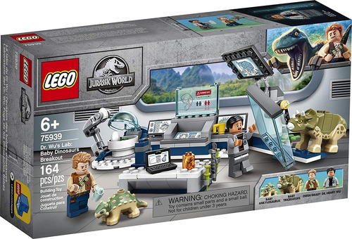 Set Juguete De Construcción Lego Jurassic World Dr. Wu S Lab