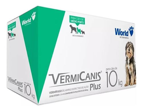 Vermicanis Plus 800 Mg Display Com 10 Blister