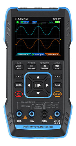 Osciloscopio Digital Multímetro, Modelo Fnirsi 2c23t Y