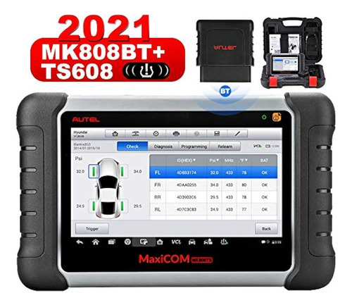 Autel Scanner Maxi Mk808ts Combinacion Mk808bt Y Ts608
