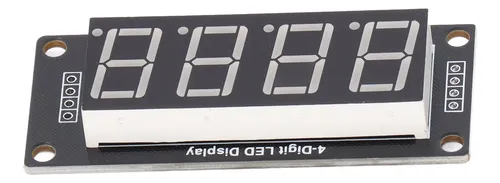 Módulo Digital Led, Pantalla De Segmentos De 4 Piezas, 4 Bit