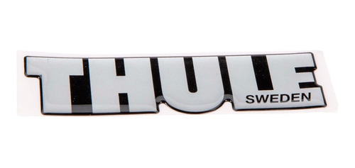 Adesivo Logo Original Thule 115x29mm Para Bagageiros Thule