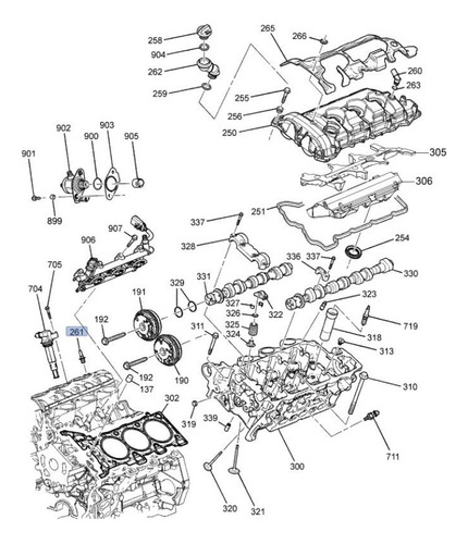 Conector Ventilacion Multiple Admis Traverse 3.6 2012 Gm