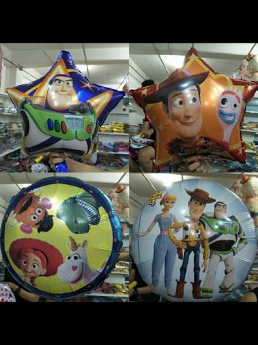 Globo Metalizados Toy Story Buzz Forky Mayor 14 Detal 30