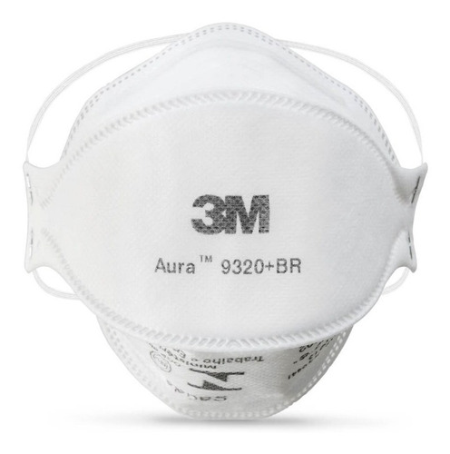 20 Máscara Respirador 3m Pff2 Aura 9320 N95 - C/ Nota Fiscal
