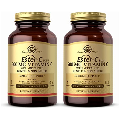 Solgar Ester-c Más 500 Mg Vitamina C (complejo 6dwsh