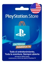 Comprar Tarjeta Playstation Store Psn Región Usa Gift Card Promoción