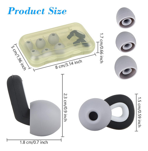 2 Pares Tapones Para Los Oídos, Tapones Para Los Oídos Reuti