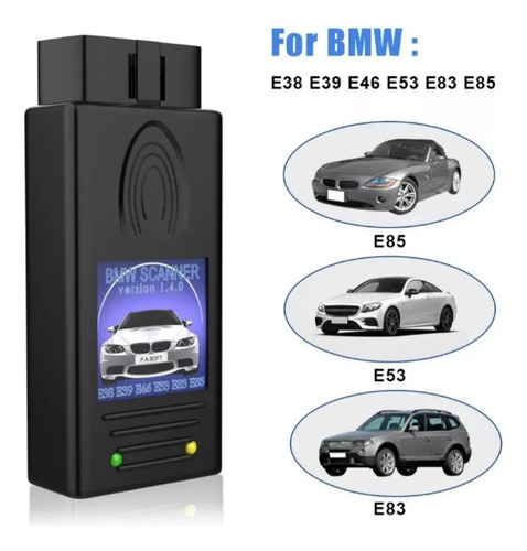 Scanner Bmw Diagnostico Usb Pasoft 1.4 (Usado)