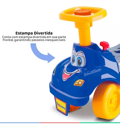 Triciclo Infantil Totokinha Andador Carrinho Didatico Motoca