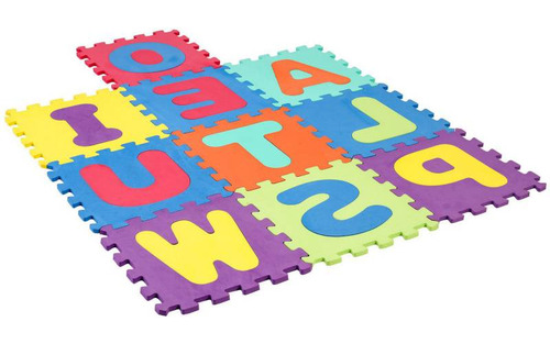Piso- Alfombra Goma Eva Elige Entre Números, Figuras, Letras