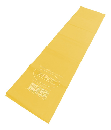 Imagem 1 de 1 de Faixa Elástica Superband Amarela Leve 120 X 15 Cm Supermedy