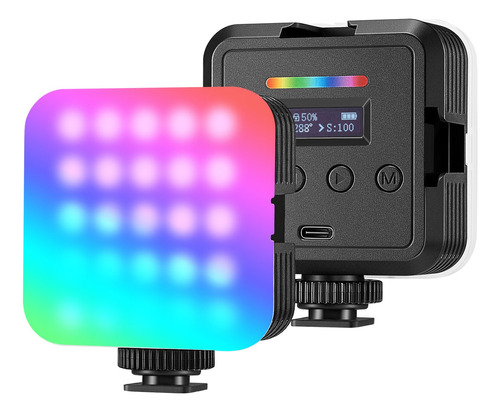 Neewer Luz De Vídeo Rgb Luz Led Colorida For Cámara Cri 97+