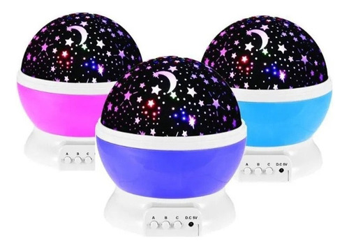 Sa De Lampara Proyector Noche Mesa Buro Estrellas Espacio