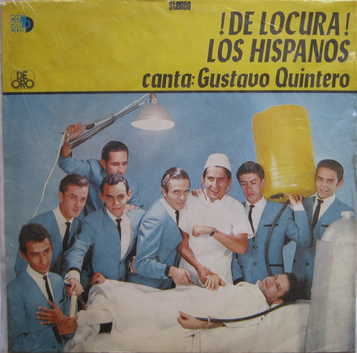 De Locura! - Los Hispanos Con Gustavo Quintero Lp Vinilo
