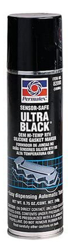 Sellador De Silicona Rtv Ultra Black  82080, 8.75 Oz