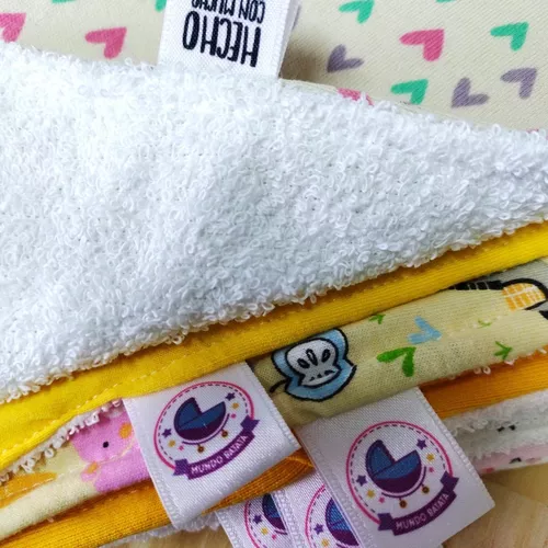 Baberos bandana para bebé, paquete de 6 baberos y juguetes de dentición,  paquete de 6 unidades, hechos con 100% algodón orgánico, absorbente y  suave