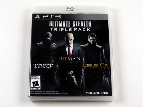 Ultimate Stealth Triple Pack Origi. Playstation 3 Ps3