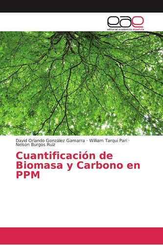 Libro: Cuantificación De Biomasa Y Carbono En Ppm (spanish E