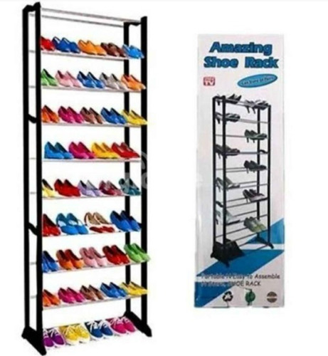 Imagen 2 de 3 de Zapatera Organizador De Zapatos 10 Pisos