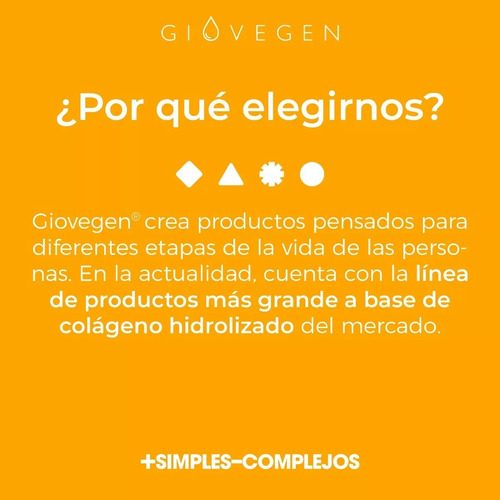 Imagen 5 de 7 de Giovegen Skin - Colágeno Hidrolizado Bebible
