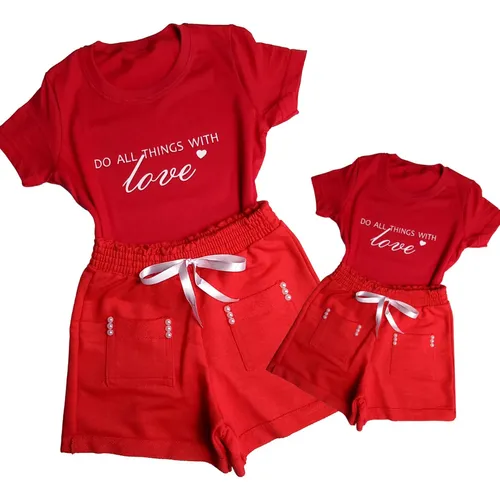 Conjunto mae e filha mercado livre 2025
