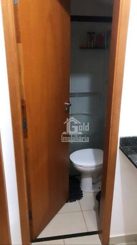 Apartamento Com 2 Dormitórios À Venda, 56 M² Por R$ 220.000 - Residencial Greenville - Ribeirão Preto/sp - Ap3104