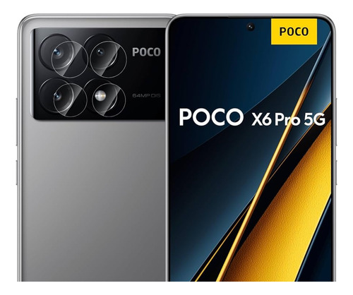 Pelicula De Camera Para Xiaomi Poco X6 Pro Tela 6.67