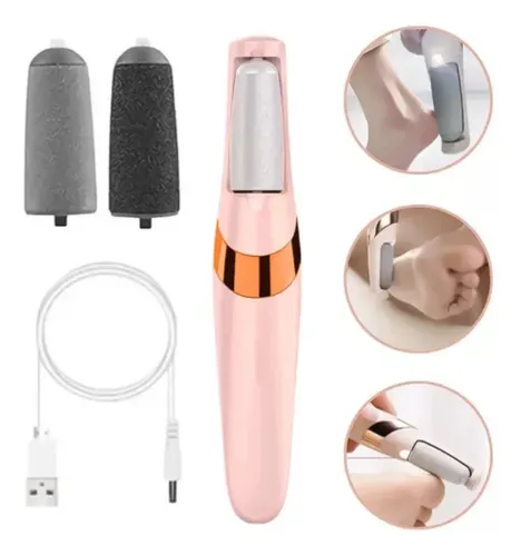 Lixadeira Elétrica Recarregável Electric Pedi Pés Calos Esfoliador