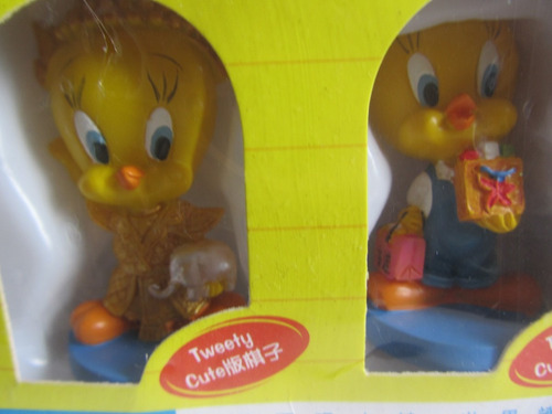 Piolin Set X 2 Twiti Tweety Sin Silvestre 2 Pzas Mercadoperu