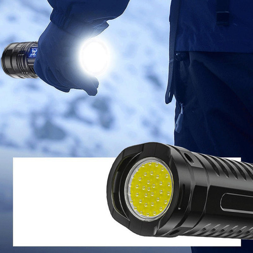 Linterna Led 20w Usb 5400mah Luz De Antorcha Al Aire Libre