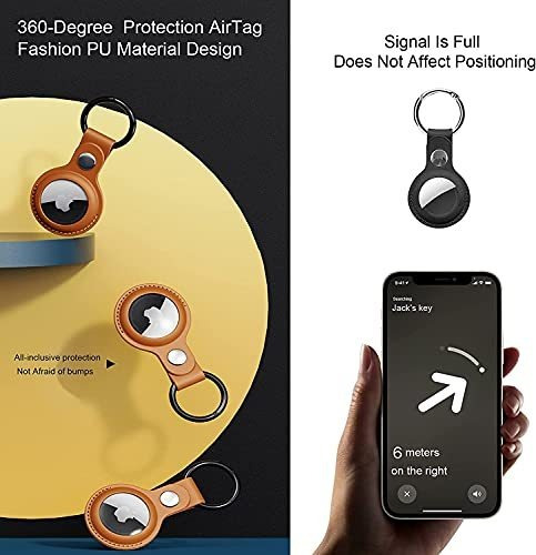 Hatoho Estuche Sintetica Para Airtag Finder Airtags 2021
