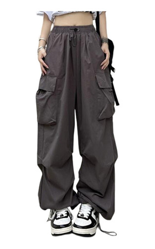Pantalones Cargo Y2k Para Mujer, Ropa Urbana, Casual, De Pie