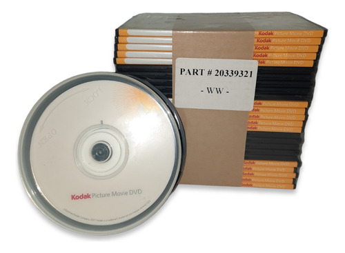 Dvd Virgen X25 Kodak Picture Movie Dvd + Estuches