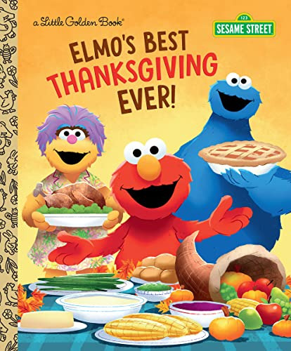 Book : Elmos Best Thanksgiving Ever (sesame Street) (little