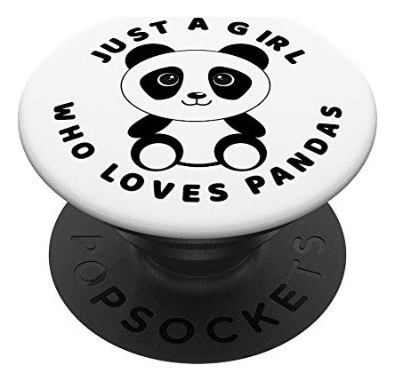 Sólo Una Chica Que Ama Pandas Linda Panda Bear Regalo Jt2lb