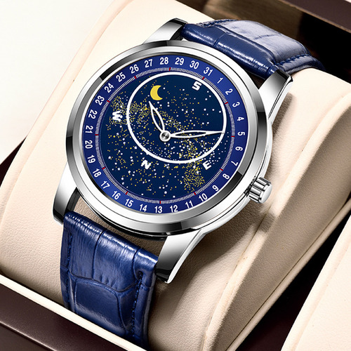 Reloj Starry Sky Luminoso Resistente Al Agua B114
