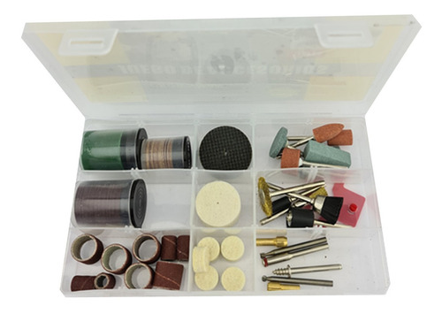 Kit Set Jgo De Acc. Para Minitorno Tipo Dremel 125pcs 