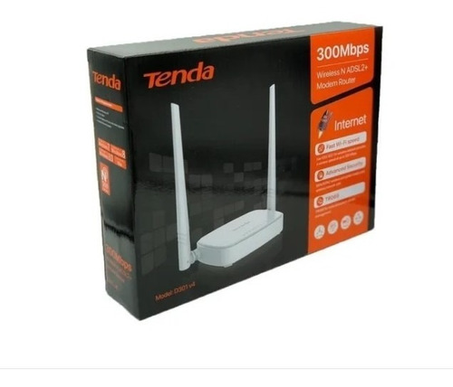 Modem Router Tenda D301 V4 300mbps   