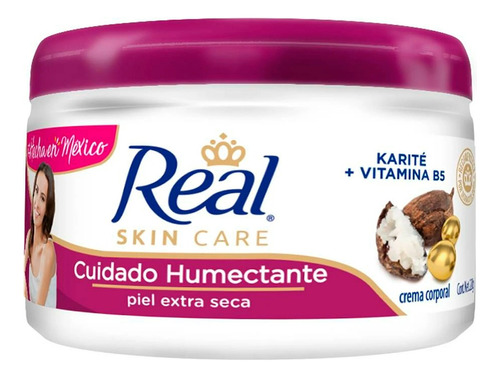 Crema Corporal Real Skin Care Cuidado Humectante 220 G