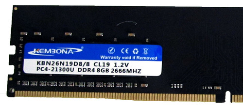 Memória Ram Kembona Ddr4 8gb Desktop 2666mhz