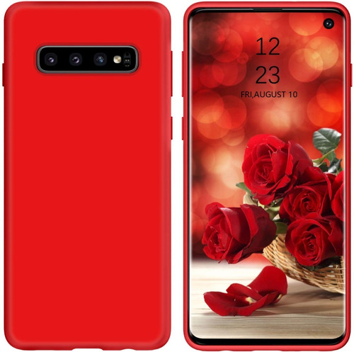 Protector Silicone Case Samsung S10 Plus Varios Colores