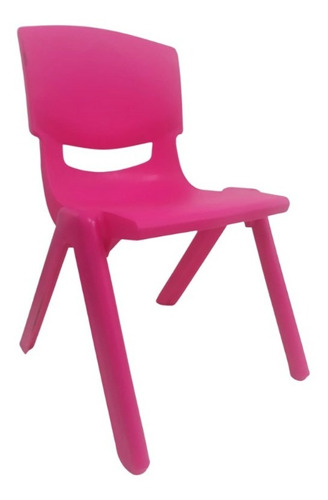 Silla Sillita Plastica Apilable Niños Colores Banfield 