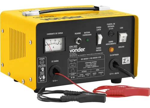 Carregador De Bateria Automotivo Vonder Cbv950 220v
