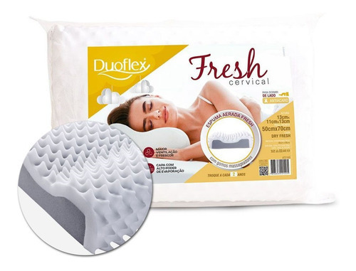 Almohada Duoflex Espuma 100% Poliuretano - Fresh Cervical